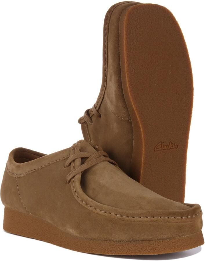 Clarks DESERT~BT~EVO~~~~~~~~~~~~~~~~~ Vrije tijd half-hoog Heren veterschoen Heren sneakers Wit beige - Foto 8