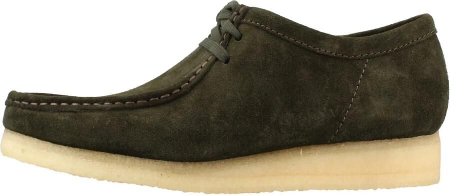 Clarks Schnürschuhe Wallabee Forest Green Sde - Foto 3