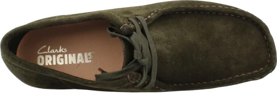 Clarks Schnürschuhe Wallabee Forest Green Sde - Foto 8
