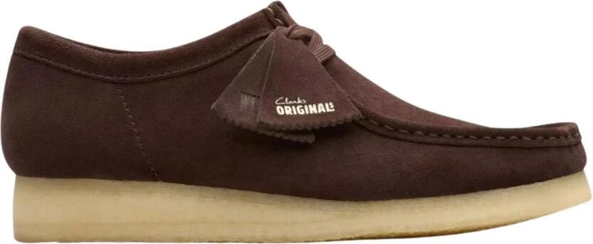 Clarks Originals Mocassins 'Wallabee' donkerbruin - Foto 8