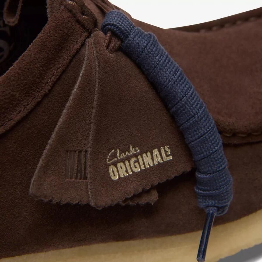 Clarks Originals Mocassins 'Wallabee' donkerbruin - Foto 2