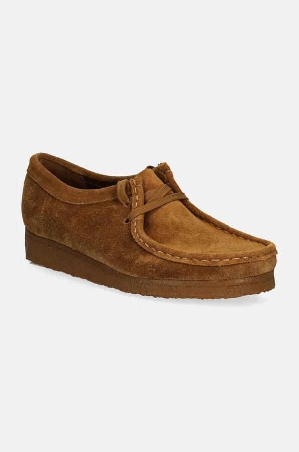 Clarks Shoes Wallabee Bootschoenen Bruin 1 2 Vrouw - Foto 8