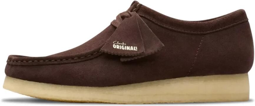 Clarks Originals Mocassins 'Wallabee' donkerbruin