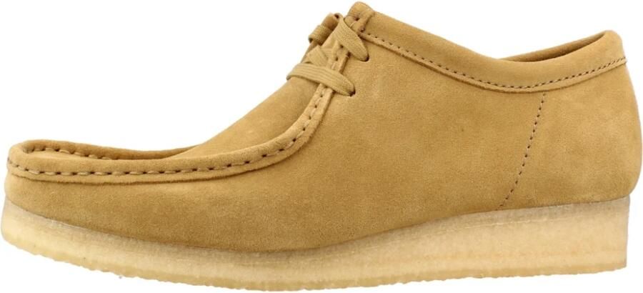 Clarks Shoes Wallabee Bootschoenen Geel Bruin Man - Foto 4