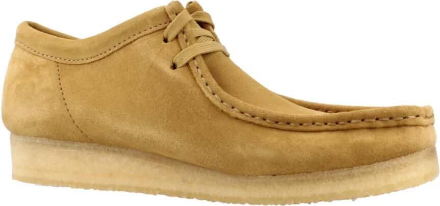 Clarks Shoes Wallabee Bootschoenen Geel Bruin Man - Foto 6