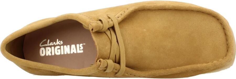 Clarks Shoes Wallabee Bootschoenen Geel Bruin Man - Foto 8