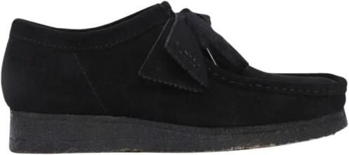 Clarks WALLABEE Vrije tijdsschoenen veterschoen sneakersCasual Zwart