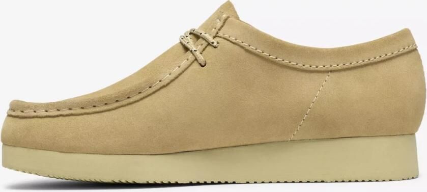 Clarks Wallabee Lite Suède Beige Heren Schoen - Foto 3