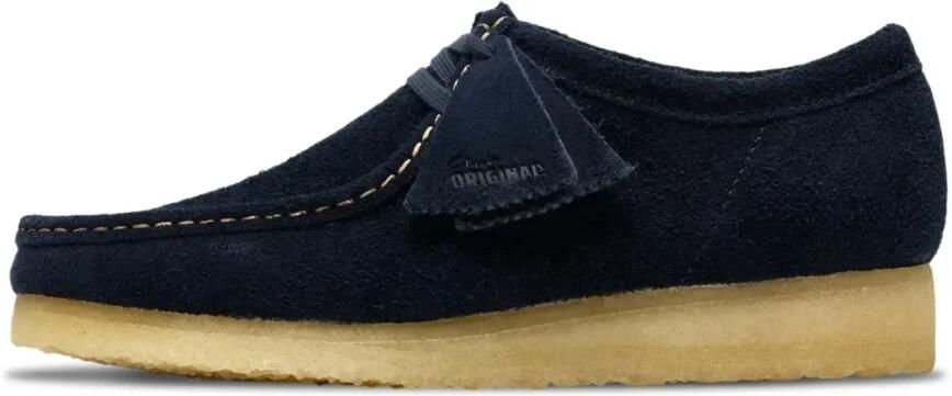 Clarks Originals Mocassins 'Wallabee' navy
