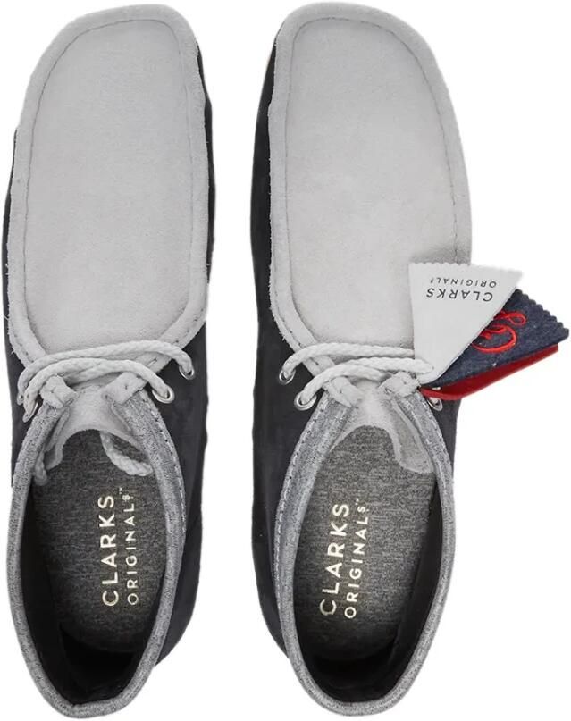 Clarks Buty męskie Originals WallabeeBt VCY 26165077 Grijs Heren - Foto 4