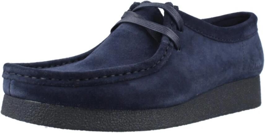 Clarks Ink Suede Wallabee Schoen - Foto 4