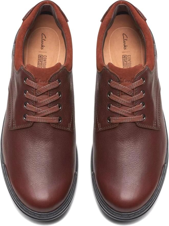 Clarks Rockie WalkGTX heren veterschoen bruin waterdicht - Foto 2