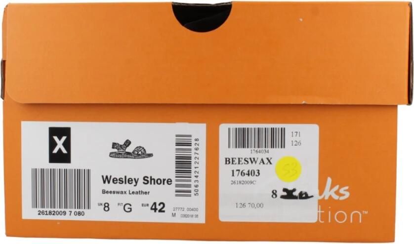Clarks Wesley Shore Leren Sandalen - Foto 3