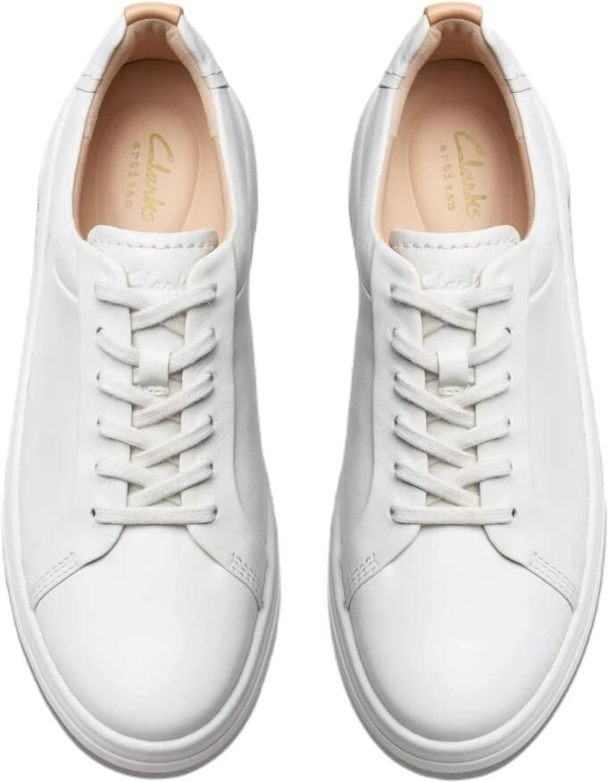 Clarks Witte damessneakers Hollyhock Walk - Foto 2