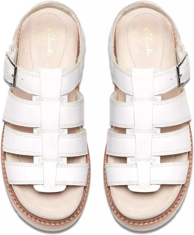 Clarks Orianna Twist dames sandaal wit