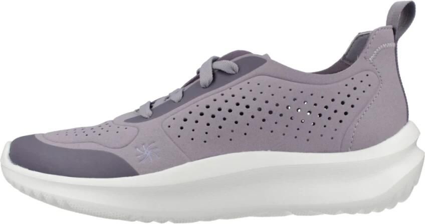 Clarks Shoes Solevana Tie Schoenen Paars Vrouw - Foto 2