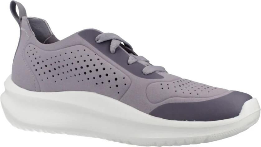 Clarks Shoes Solevana Tie Schoenen Paars Vrouw - Foto 4