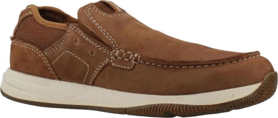 Clarks 26176975 heren instappers sportief (8) bruin