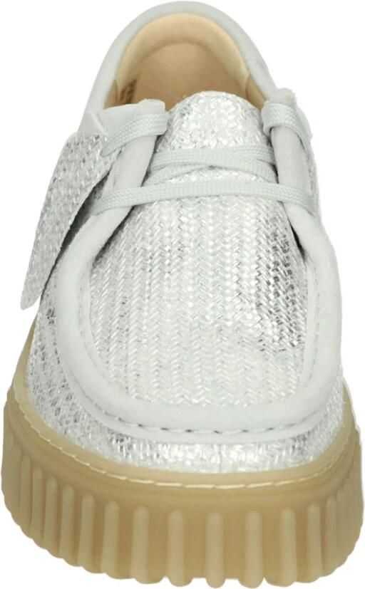 Clarks TORHILL~BEE~~~~~~~~~~~~~~~~~~~ Dames veterschoenen Metallics - Foto 2