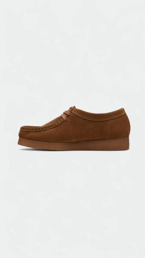Clarks Zwarte Suède Wallabee Schoenen - Foto 2