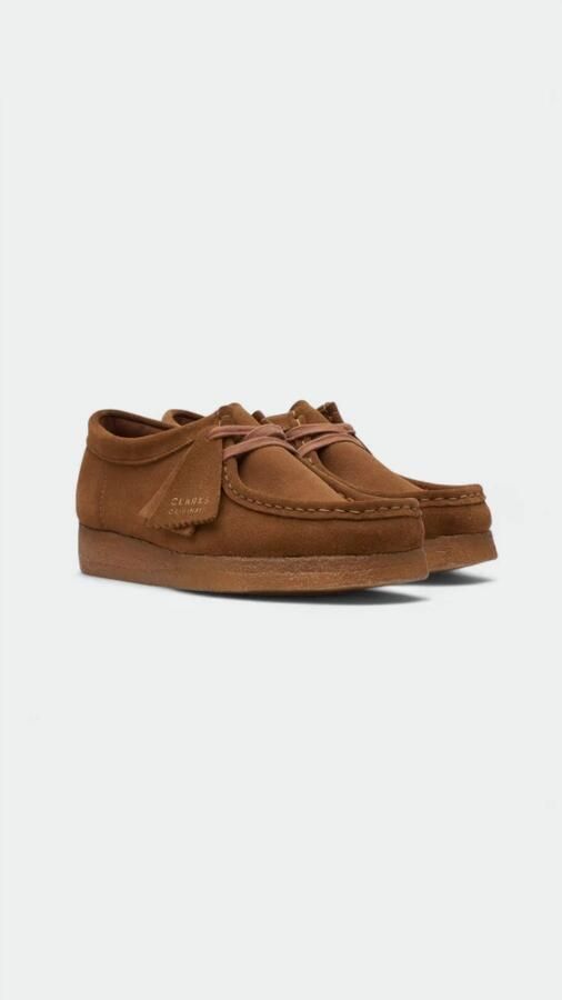 Clarks Zwarte Suède Wallabee Schoenen - Foto 5