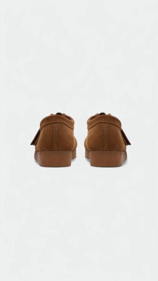 Clarks Zwarte Suède Wallabee Schoenen - Foto 6
