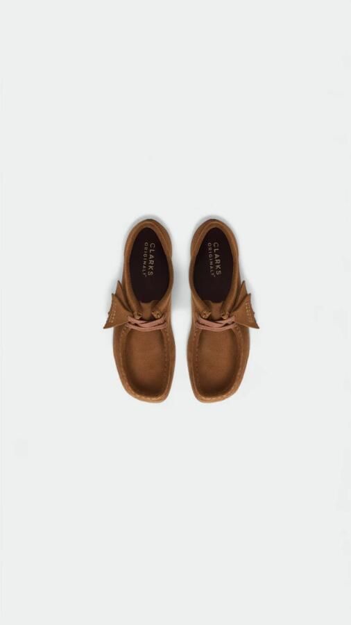 Clarks Zwarte Suède Wallabee Schoenen - Foto 7