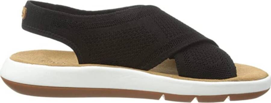 Clarks Comfortabele Sandalen voor Dames in Zwart