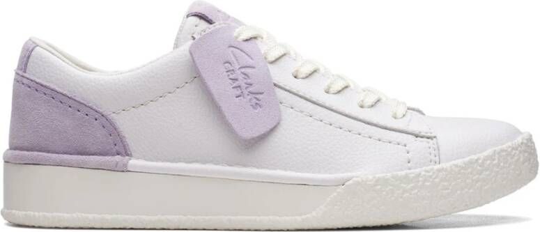 Clarks CraftCup Walk Sneaker White Dames