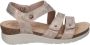 Clarks Flat Sandals Yellow Dames - Thumbnail 1