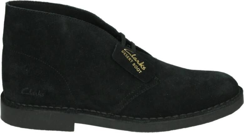 Clarks DESERT~BOOT~EVO~~~~~~~~~~~~~~~ Vrije tijd half-hoog Heren veterschoen Heren sneakers Zwart - Foto 13