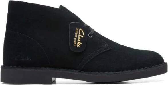 Clarks Desert Boot Evo Suède Herenschoen Black Heren