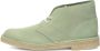 Clarks Desert Boot Pale Green Suede - Thumbnail 1