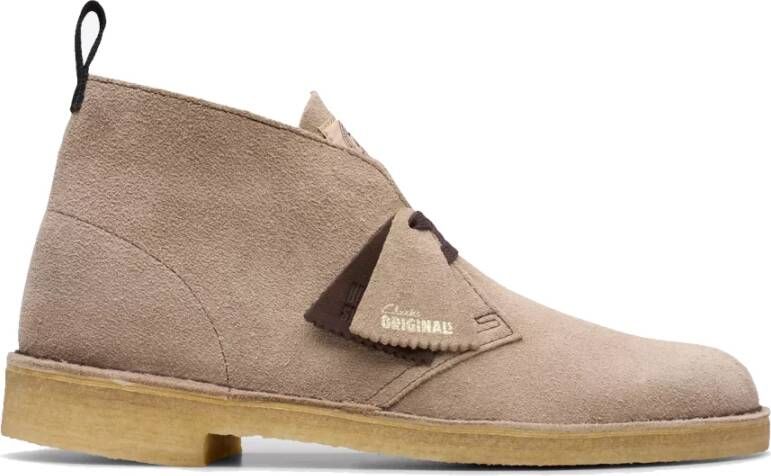 Clarks Desert Boot Wolf Suede