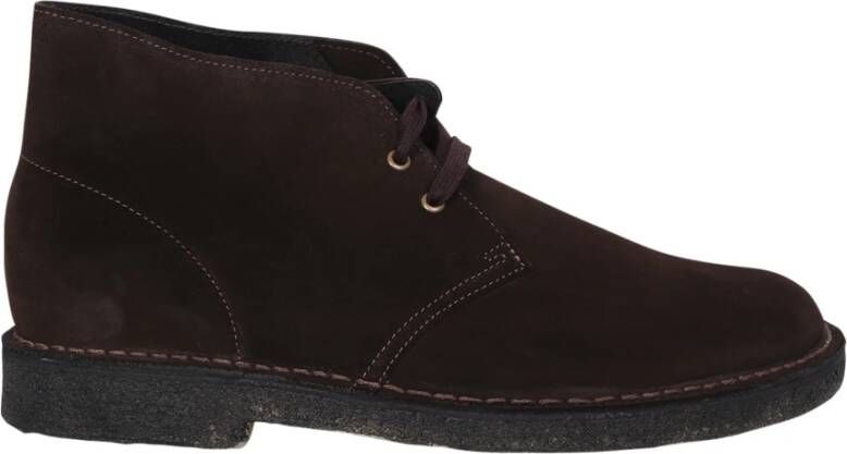 Clarks Desert Suède eterschoen Brown Heren