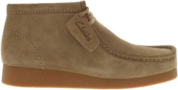 Clarks Donker Zand Suède Laarzen Brown Heren