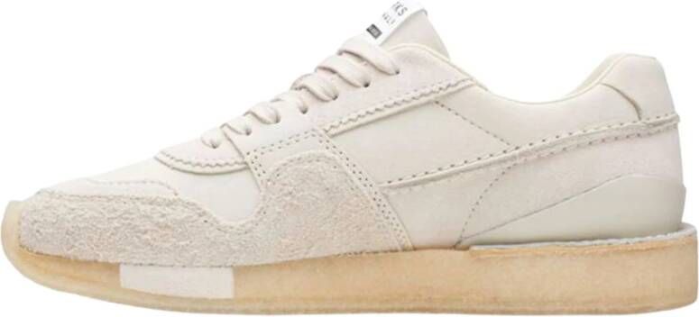 Clarks Ecru Sneakers voor Vrouwen Beige Dames