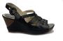 Clarks Elegante Leren Sleehak Sandaal Black Dames - Thumbnail 2