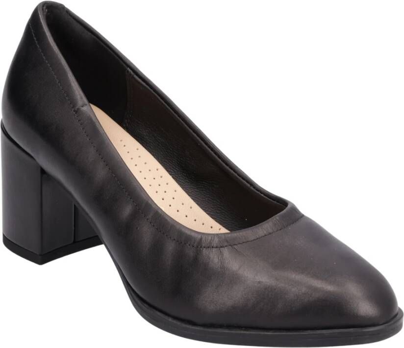 Clarks Elegante pumps van glad leer