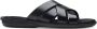 Clarks Ellison Weave Sliders Zwart Heren - Thumbnail 1