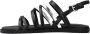 Clarks Enkel Platte Sandalen voor Vrouwen Black Dames - Thumbnail 2