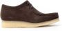 Clarks Donkerbruine Suède Heren Mocassin Schoen Brown Heren - Thumbnail 4
