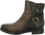 Clarks Enkellaarzen voor dames in donkerbruin - Thumbnail 1