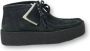 Clarks Wallabeecup Bt Blackubuck Originals Zwart Dames - Thumbnail 3