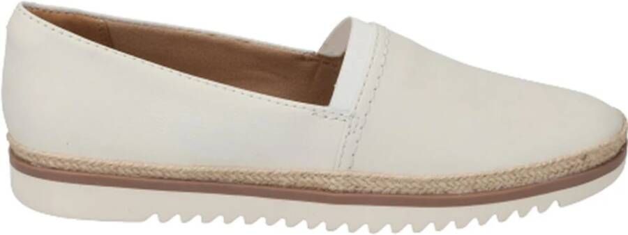 Clarks Espadrilles White Dames