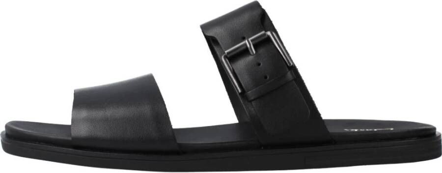 Clarks Flip Flops Black Dames