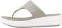 Clarks Flip Flops Gray Dames - Thumbnail 2