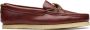 Clarks Godney Mocc Tan Leren Mocassin Schoen - Thumbnail 1