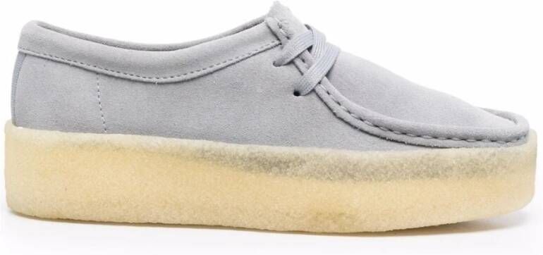 Clarks Grijze Wallabe Cup Damesloafer Gray Dames