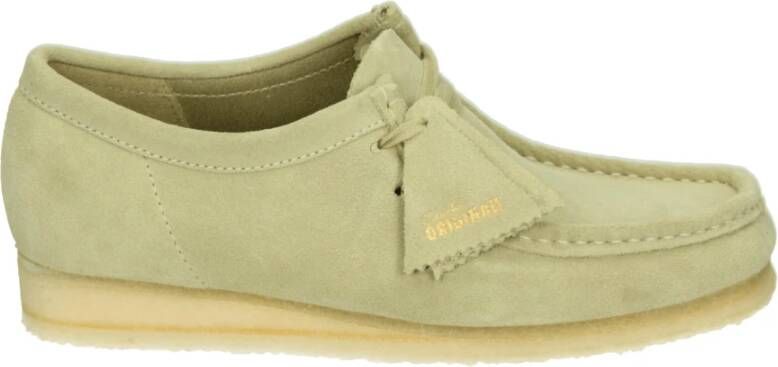 Clarks WALLABEE Vrije tijdsschoenenHeren veterschoenHeren sneakersCasual Groen - Foto 7